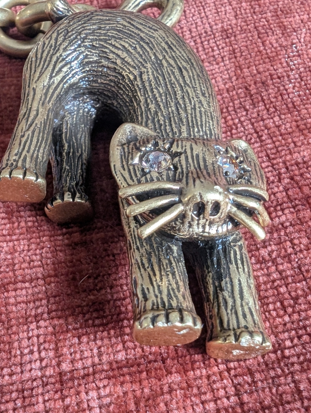 Coach Cat Bag Charm - Picture 3 of 4